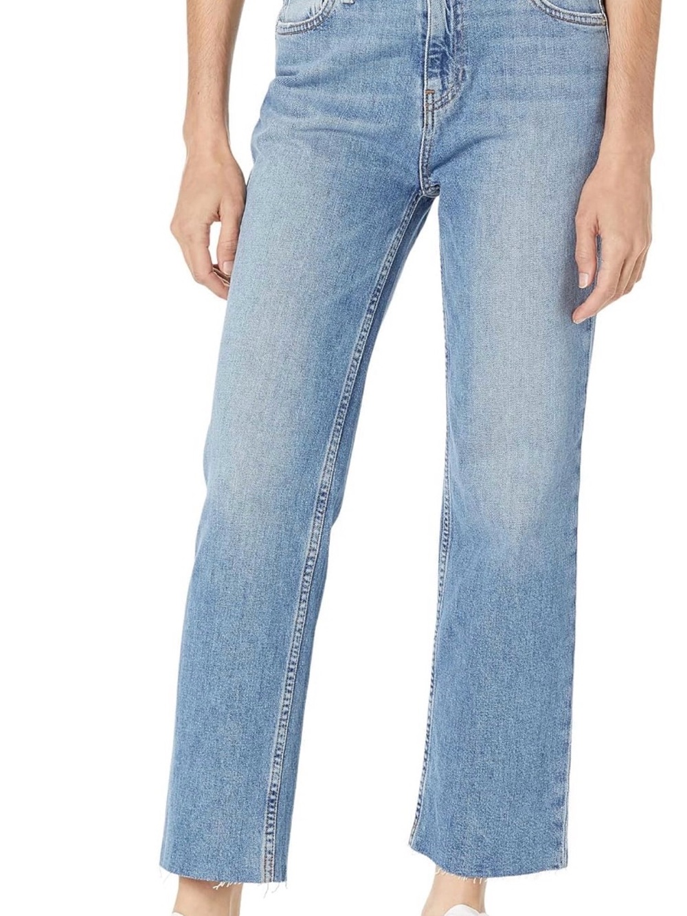 Light Blue Straight-Leg Women’s Jeans